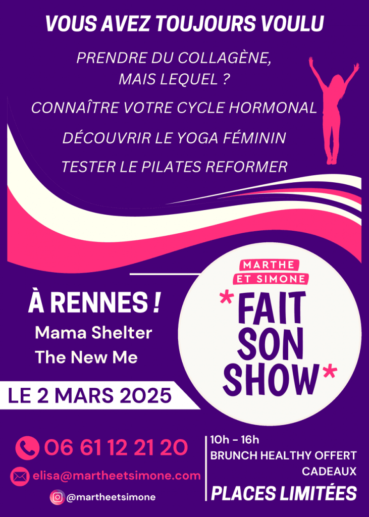 Marthe et Simone Rédaction et journalisme en nutrition, compléments alimentaires et santé féminine